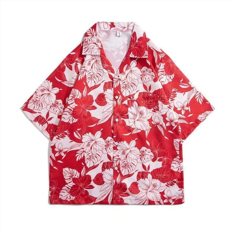 Vintage flower shirt short sle - Vintage Hawaiian Floral Shirt ulasan dan harga