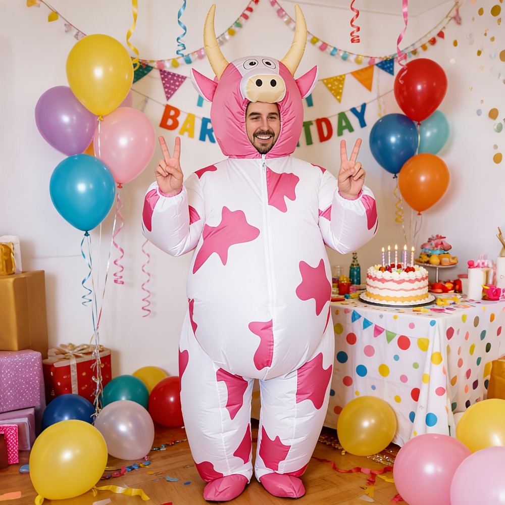 Funny Inflatable Pink Cow Cost - Suits ulasan dan harga