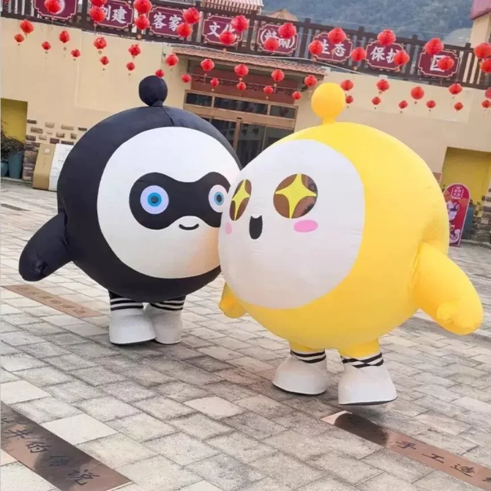 Inflatable Egg Mascot Costume  - Suits ulasan dan harga