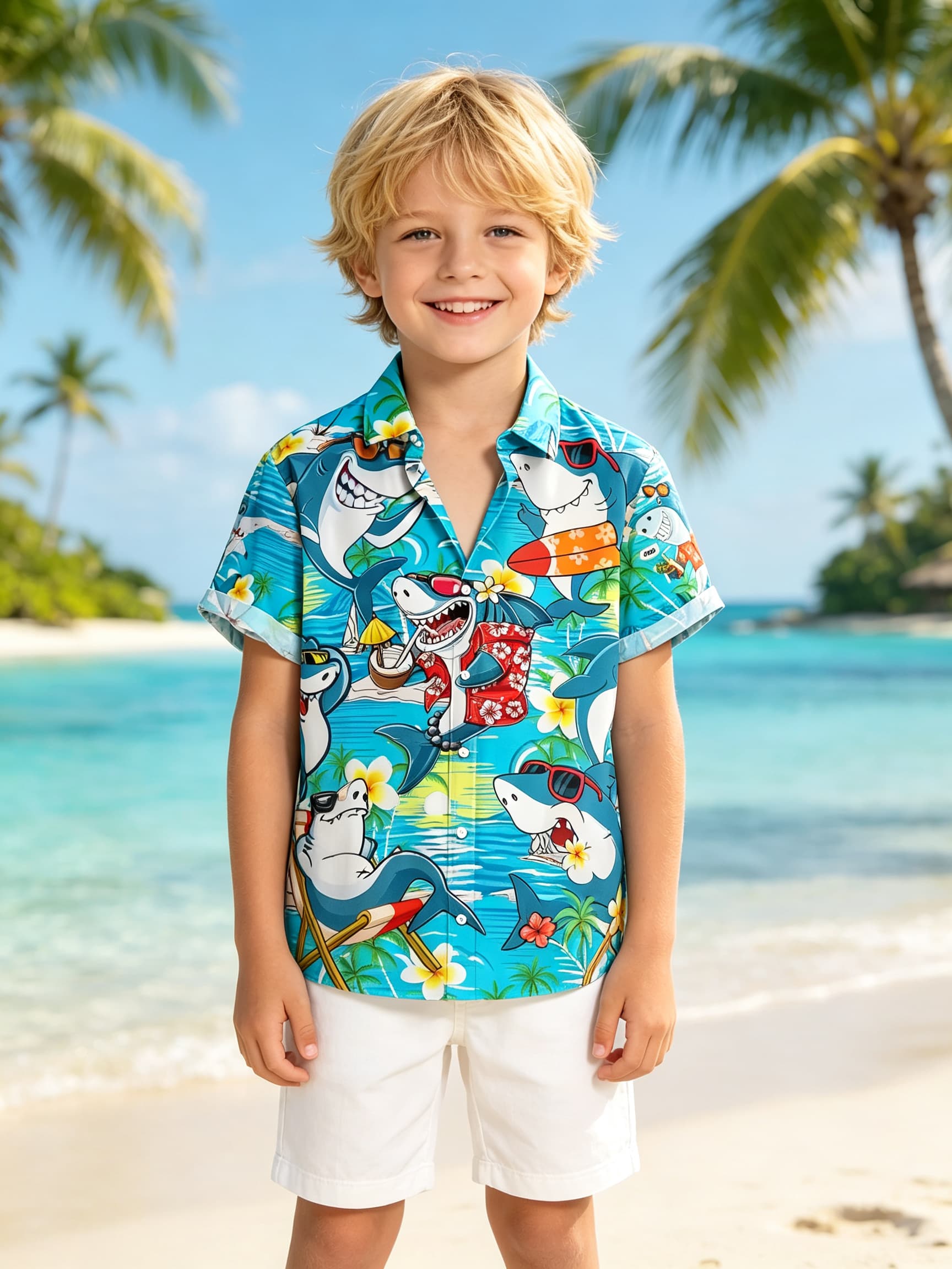 Men Women Kids Vintage Hawaiia - Vintage Hawaiian Floral Shirt ulasan dan harga